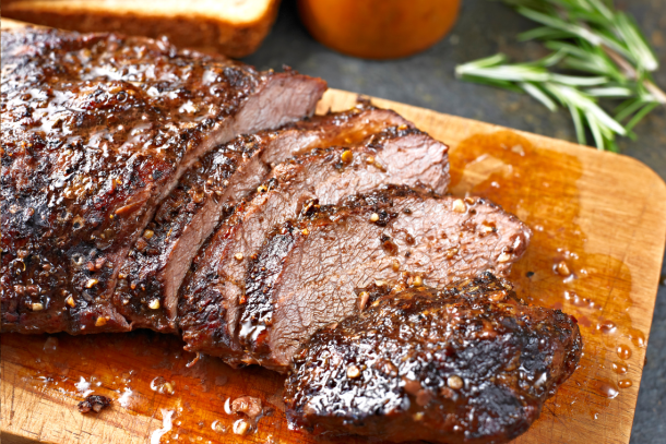 Serviervorschlag für Rinderbraten