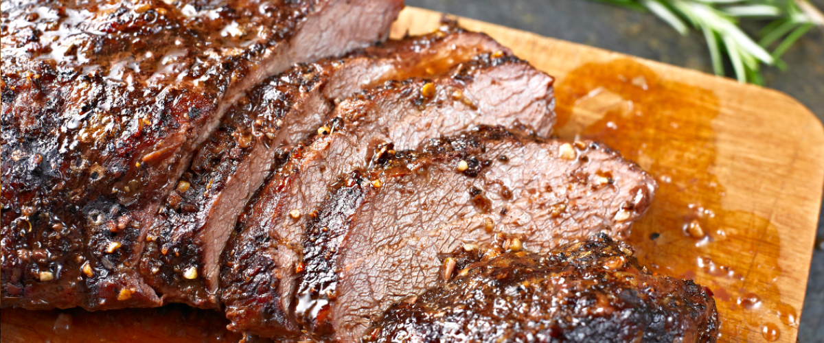 Serviervorschlag für Rinderbraten